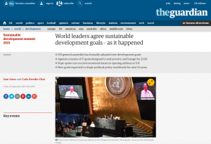 Guardian-Front-Page-SDG-Adoption